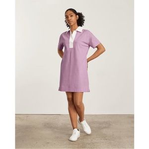 Everlane The Organic Cotton Polo Dress Mauve Lilac